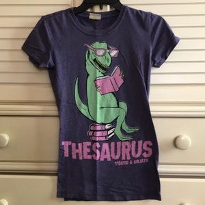 Purple thesaurus tee